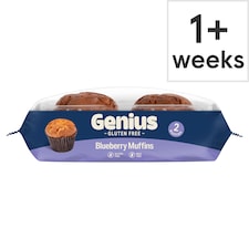 Genius Gluten Free Blueberry Muffins 2 Pack