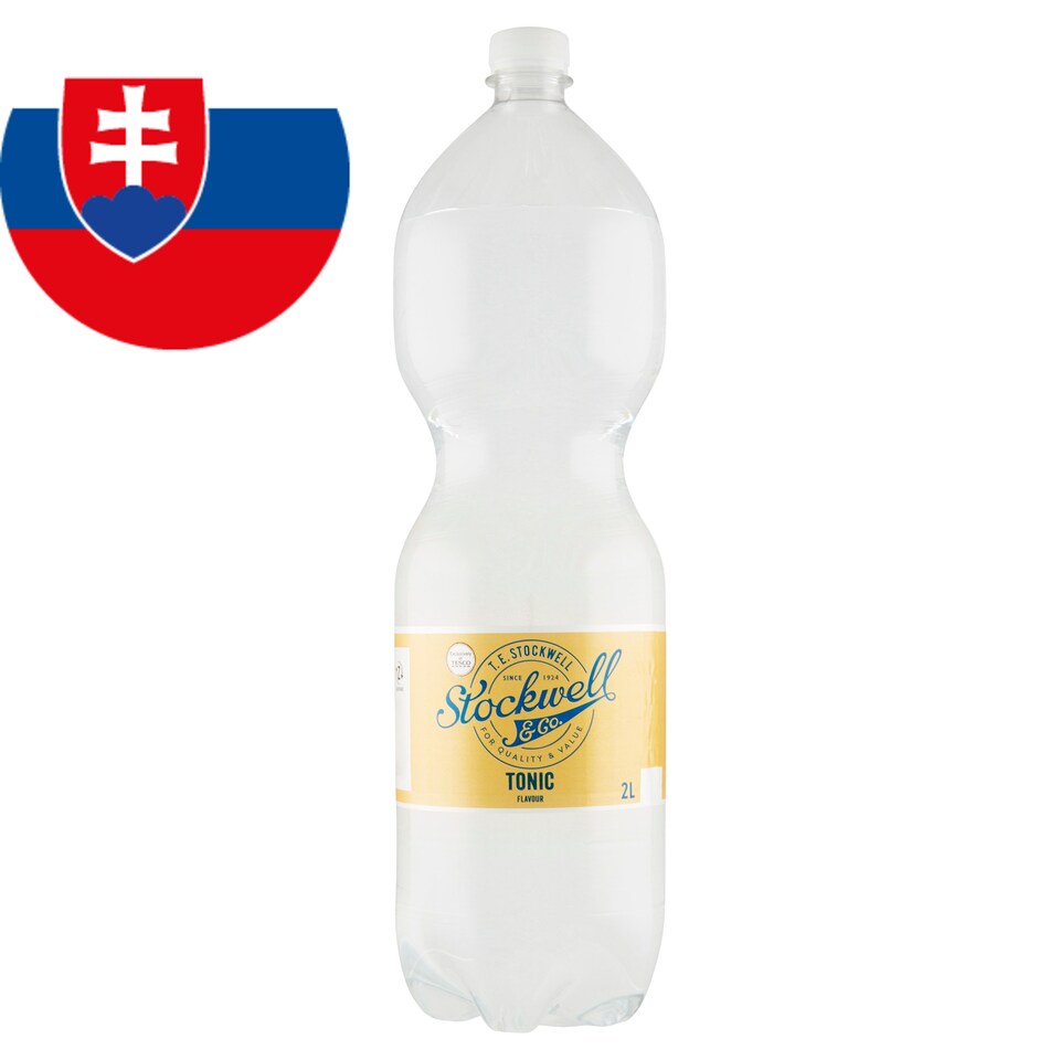 Tesco Nealkoholický sýtený nápoj s príchuťou tonic 2 l