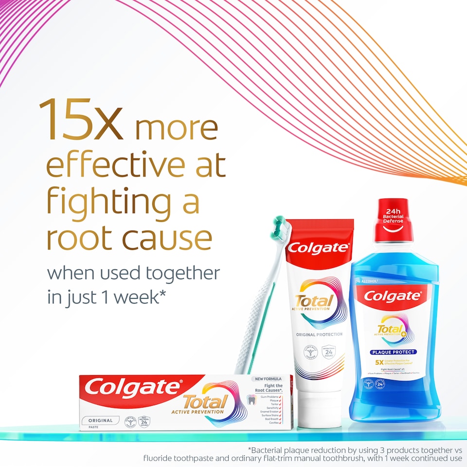image 1 of Colgate Total Active Prevention Original Toothpaste 125ml
