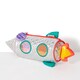 image 2 of Paperchase Happy Space Rocket Pencil Case