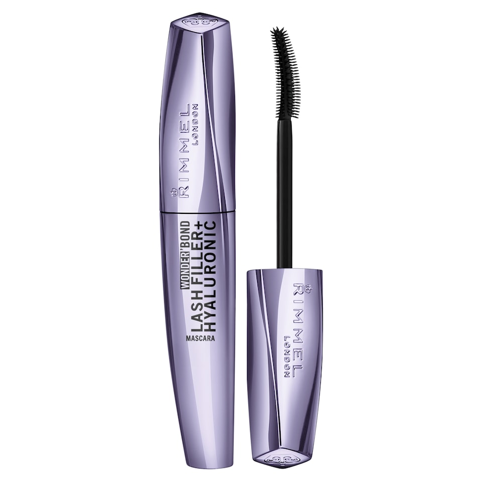 image 1 of Rimmel Wonder'Bond Lash Filler + Hyaluronic Mascara Brown 11ml