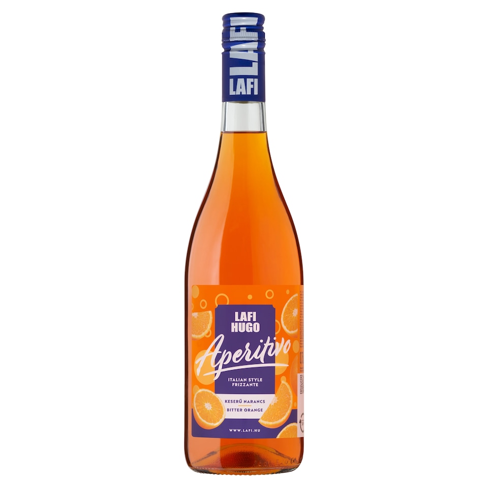 image 1 of Lafi Hugo Aperitivo Bitter Orange Flavored Carbonated Wine-Based Cocktail 7% 0,75 l