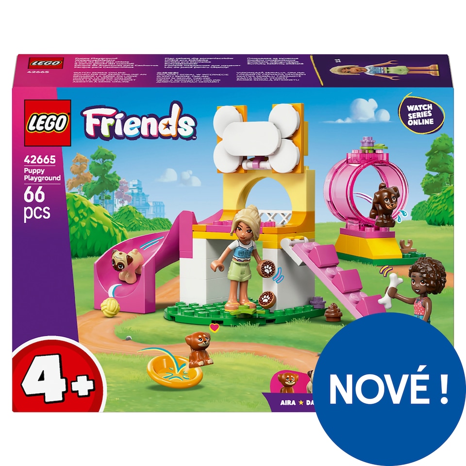 Obrázek 1 pro produkt LEGO Friends 42665 Hřiště pro štěňátka