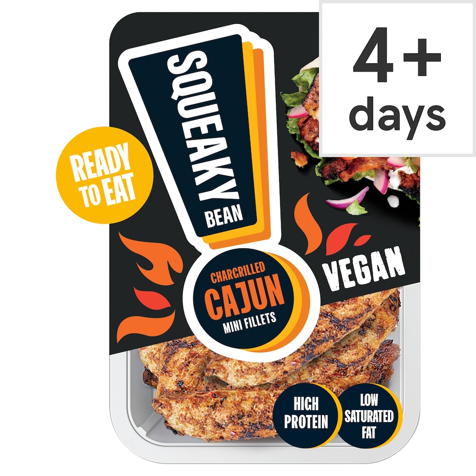 Squeaky Bean Chargrilled Cajun Mini Fillets 120g