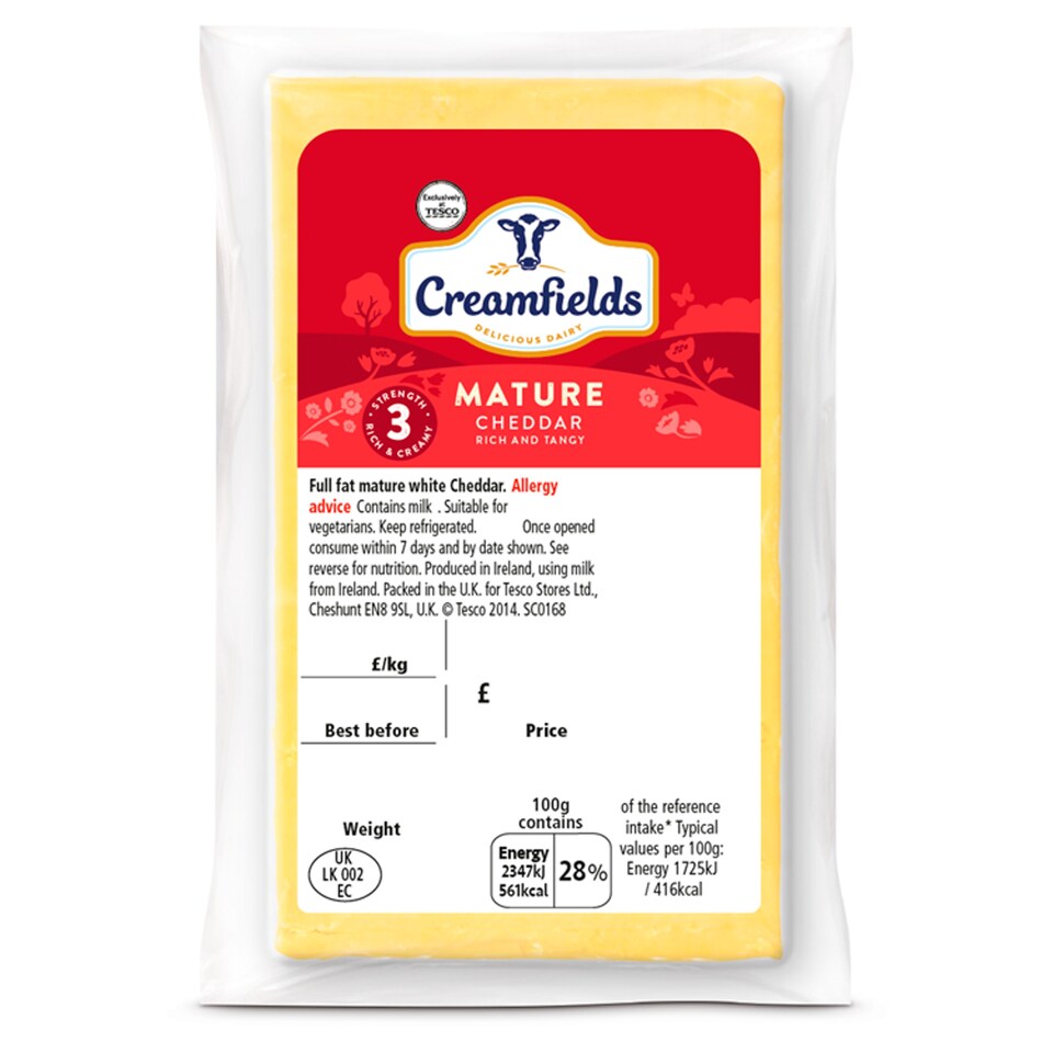 Creamfields Mature White Cheddar Small