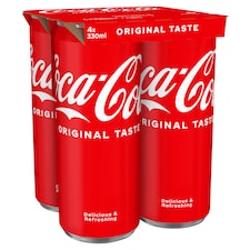 Coca Cola 4X330ml Cans