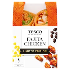 Tesco Fajita Chicken Wrap Limited Edition