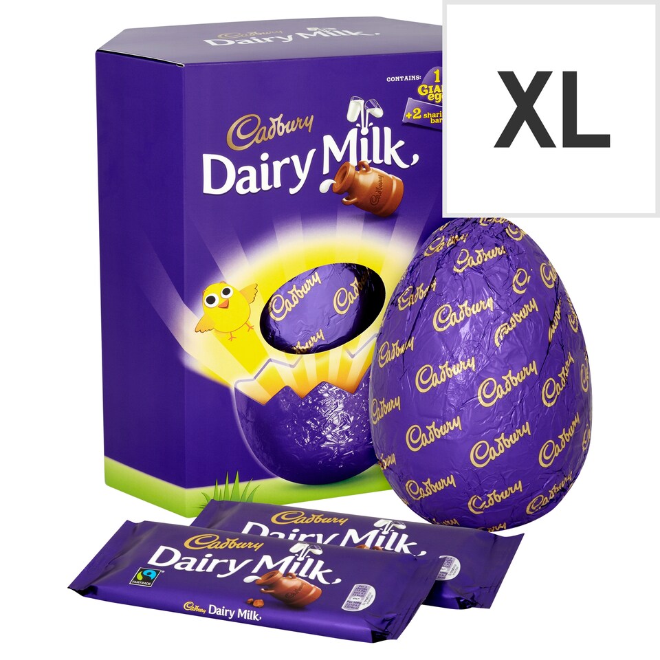 image 1 of Cadbury Dairy Milk Extra Large Easter Egg 515G