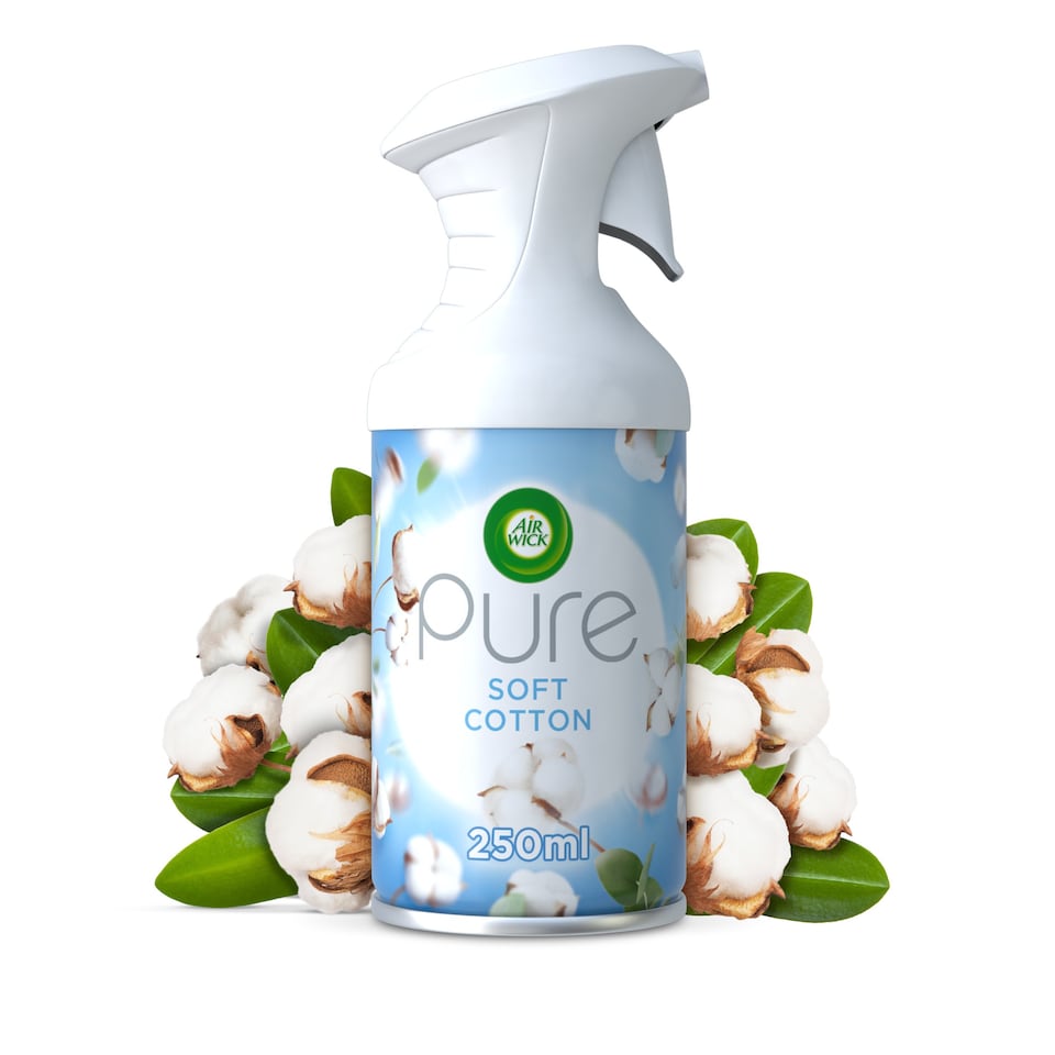 image 1 of Air Wick Room Spray - Soft Cotton Air Freshener 250ml