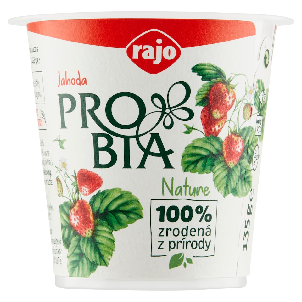 obrázok 1 z Rajo Probia Nature Jahoda 135 g