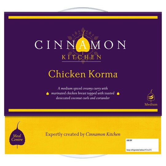 Cinnamon Kitchen Hyderabadi Chicken Korma 400G Tesco Groceries