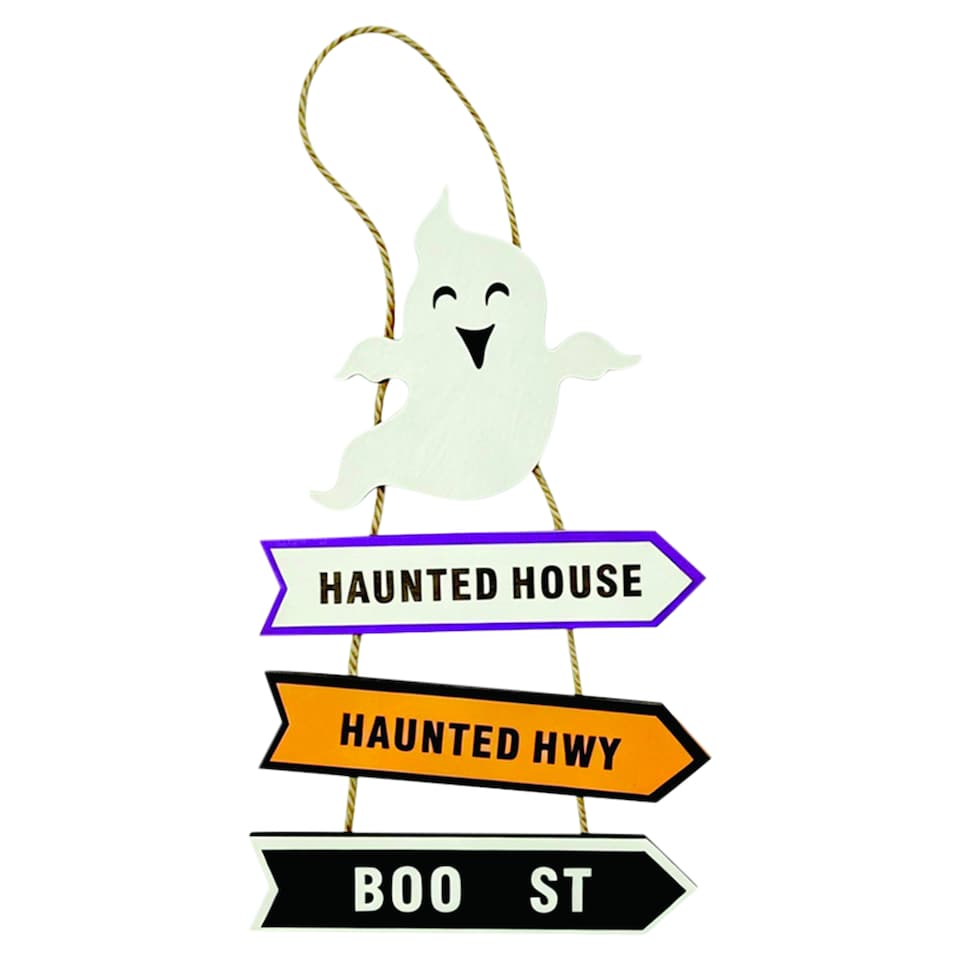 Mobil Digital Halloween ajtó függő dekoráció 15 x 25 x 0,5 cm  1. kép