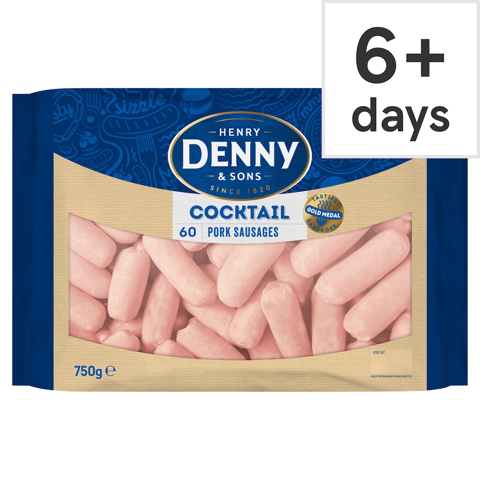 Denny Cocktail Sausages 750G