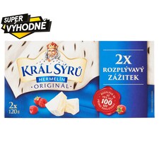 Král Sýrů Duopack 2 x 120g
