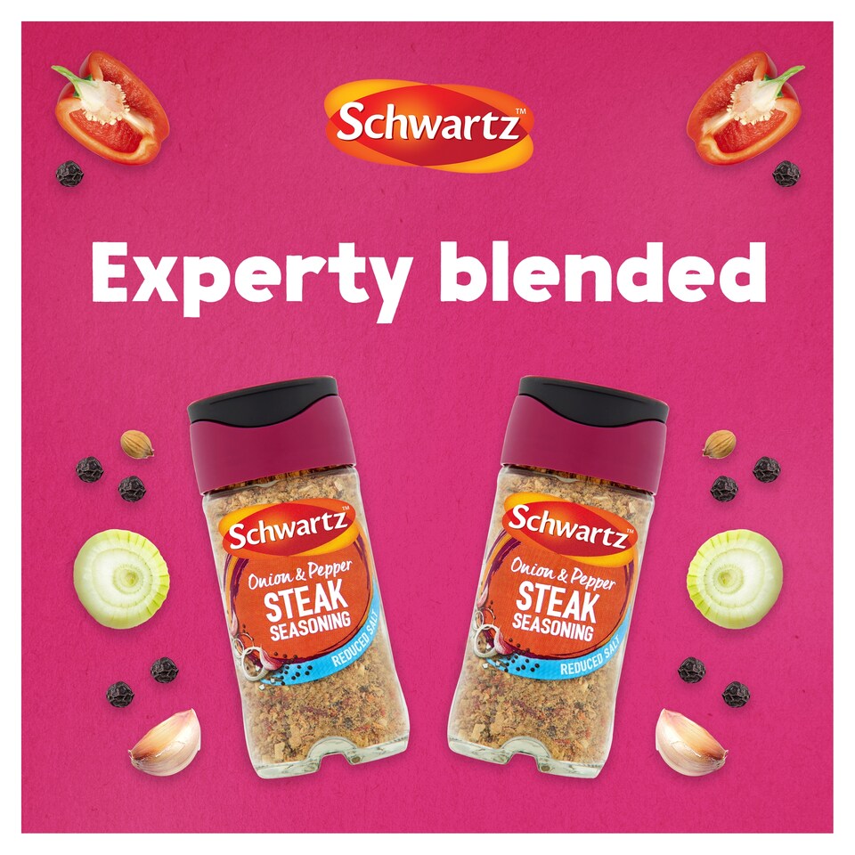 image 1 of Schwartz No Added Salt Steak Seasoning 44G