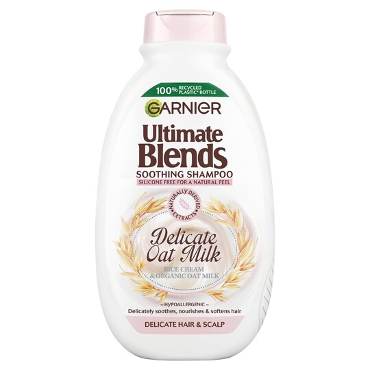 Garnier Ultimate Blends Delicate Oat Milk Gently/Gentle Conditioner 400Ml Tesco Groceries