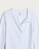 image 3 of F&F Baby 3-Pack Pure Cotton Zip Fastening Sleepsuits in White