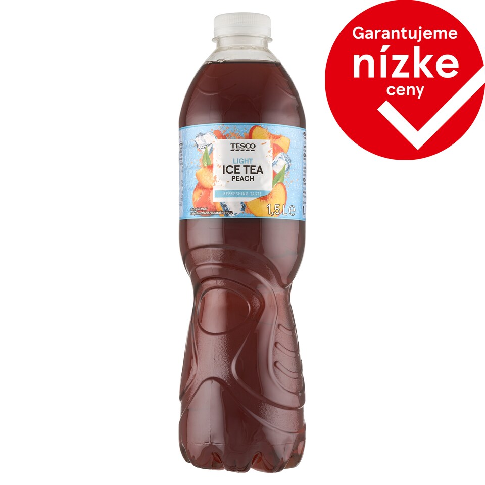 Tesco Light Ice Tea Peach 1,5 l