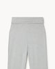 image 5 of F&F Girls Fold-Over Wide Leg Leggings in Grey