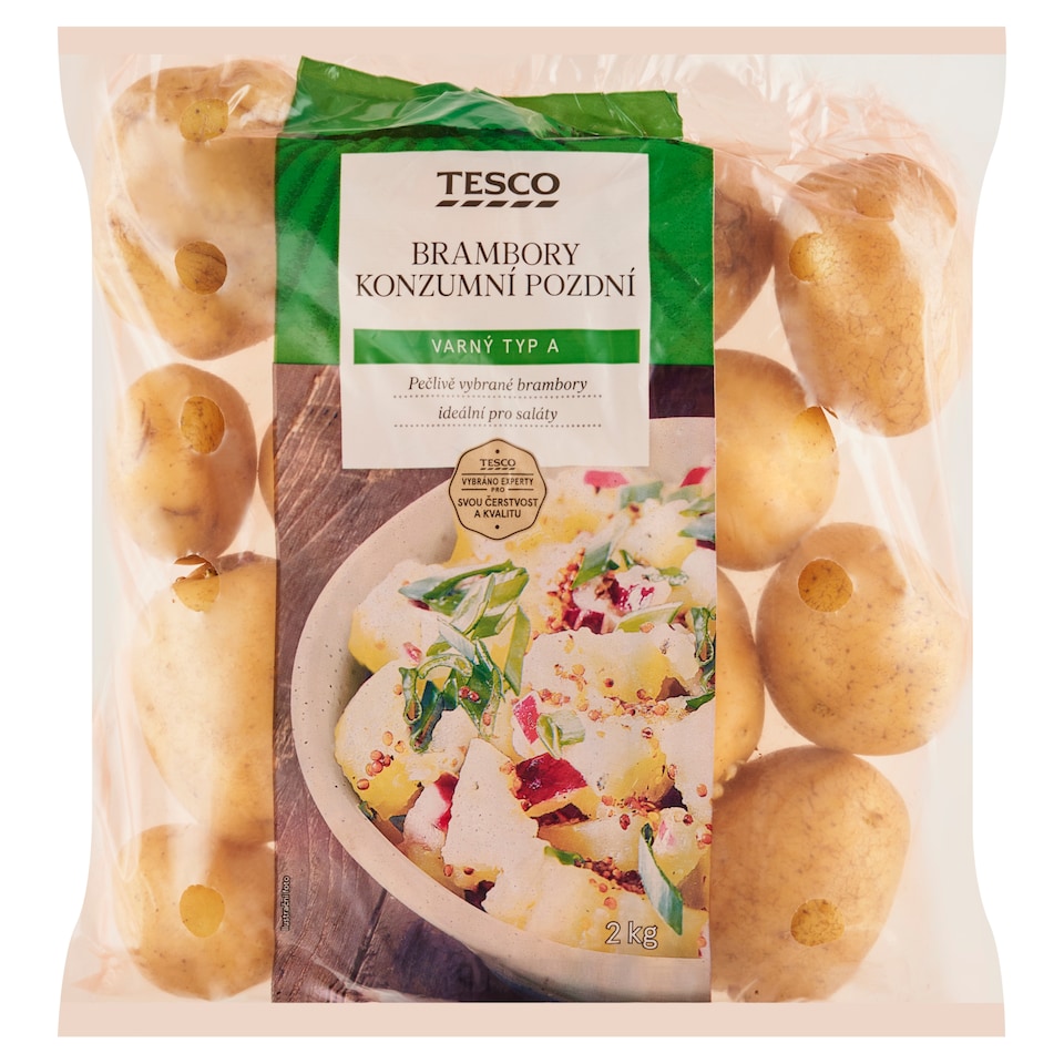 Tesco Brambory konzumní pozdní varný typ A 2kg