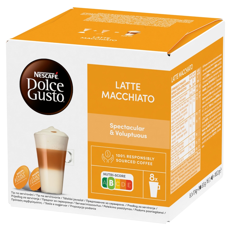 NESCAFÉ Dolce Gusto Latte Macchiato kávékapszula 16 db 183,2 g