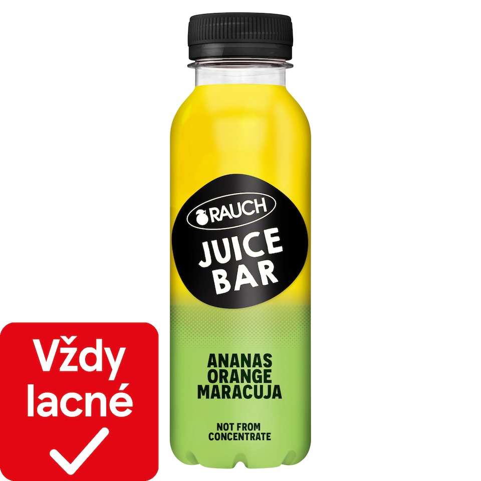 Rauch Juice Bar 99,9% ananás-pomaranč-marakuja 330 ml