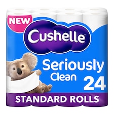 Cushelle Toilet Tissue 24 Roll White