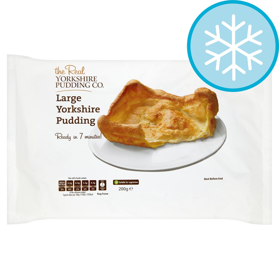 THE REAL LARGE YORKSHIRE PUDDING 200G (L)