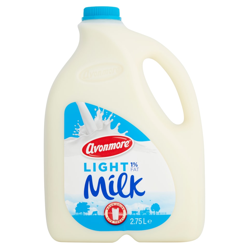 Avonmore Light 1% Milk 2.75L