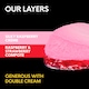 image 2 of Gu Raspberry & Strawberry Fruit Crème Dessert 2x85g