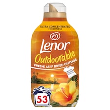Lenor Outdoorable Golden Sunset Fabric Conditioner 53 Washes 742ml