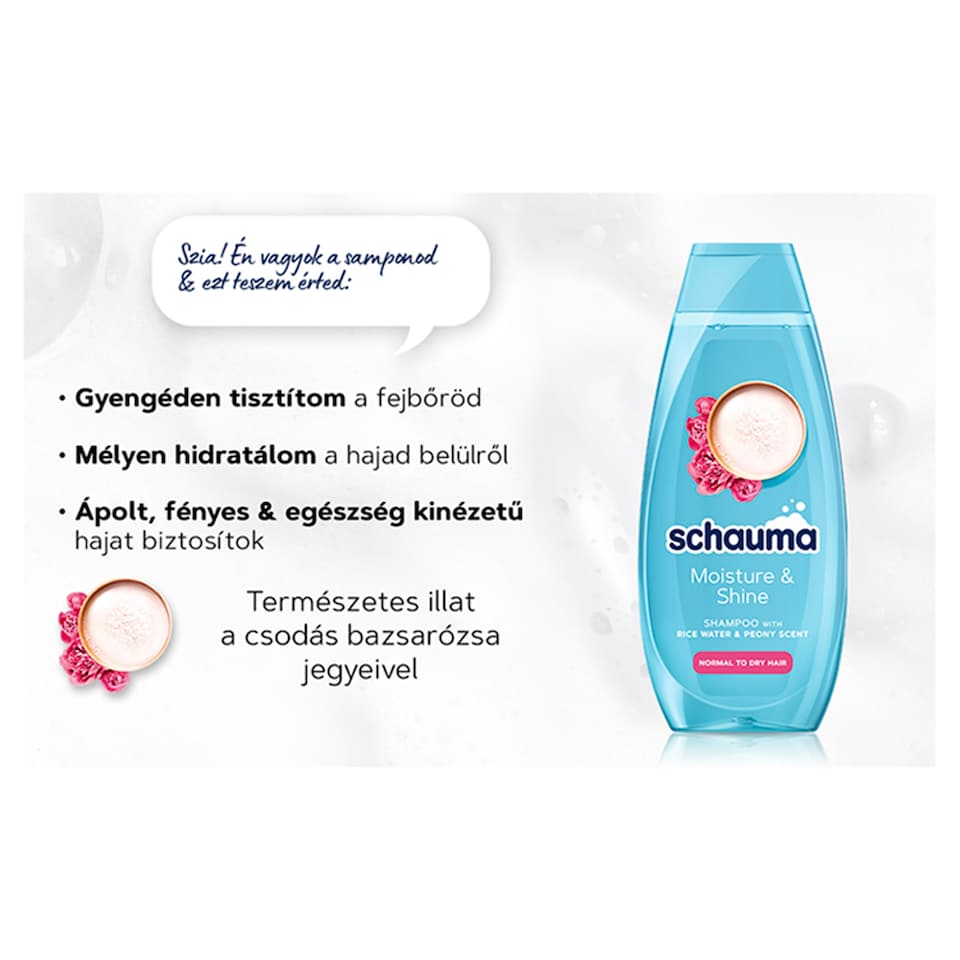 image 1 of Schauma Moisture & Shine Shampoo 400 ml