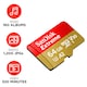 image 2 of SanDisk Extreme Micro SD Card 64gb