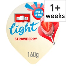 Muller Light Strawberry Yogurt 160G
