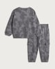 image 2 of AC/DC 2-Piece Cotton Rich Tie Dye Sweatshirt and Joggers in Grey