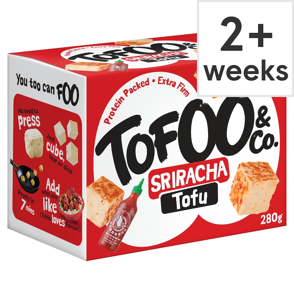 The Tofoo Co. Sriracha Tofu 280G