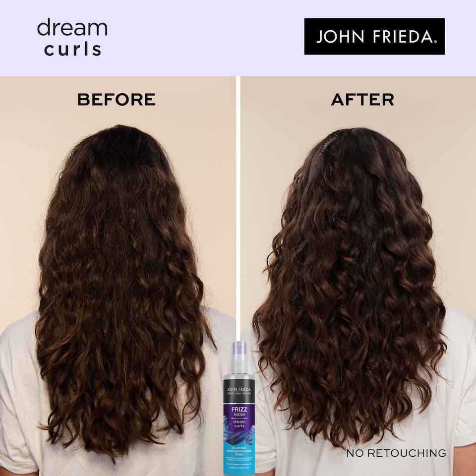 image 1 of John Frieda Frizz Ease Dream Curl Wave-Revitalising Spray 150ml