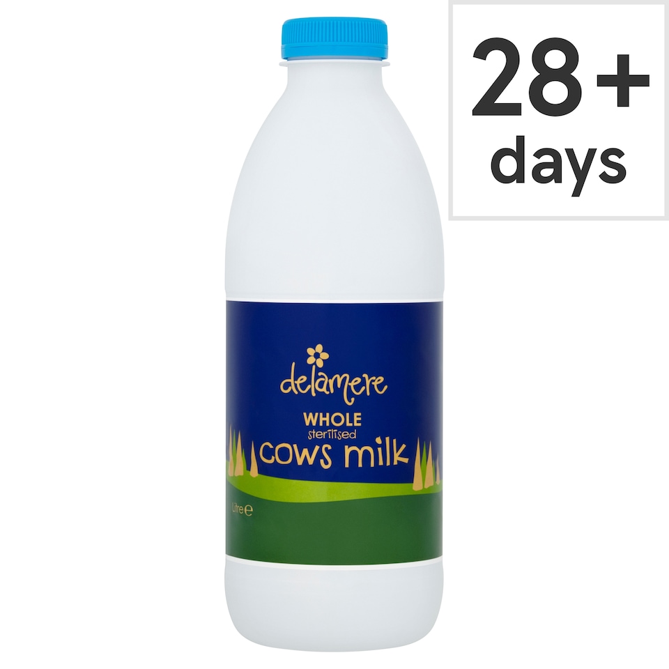 Delamere Dairy Sterilised Longlife Whole Milk 1 Litre