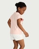 image 4 of F&F Girls 2-Pack Pure Cotton Lace Trim Shorts in Multi Pink