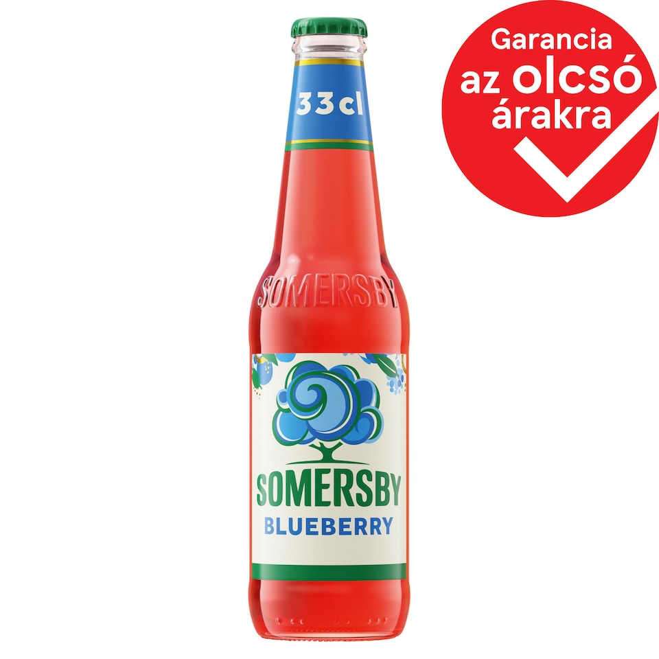 Somersby Blueberry cider almalé alapú szénsavas, alkoholos ital kékáfonya ízesítéssel 4,5% 330 ml