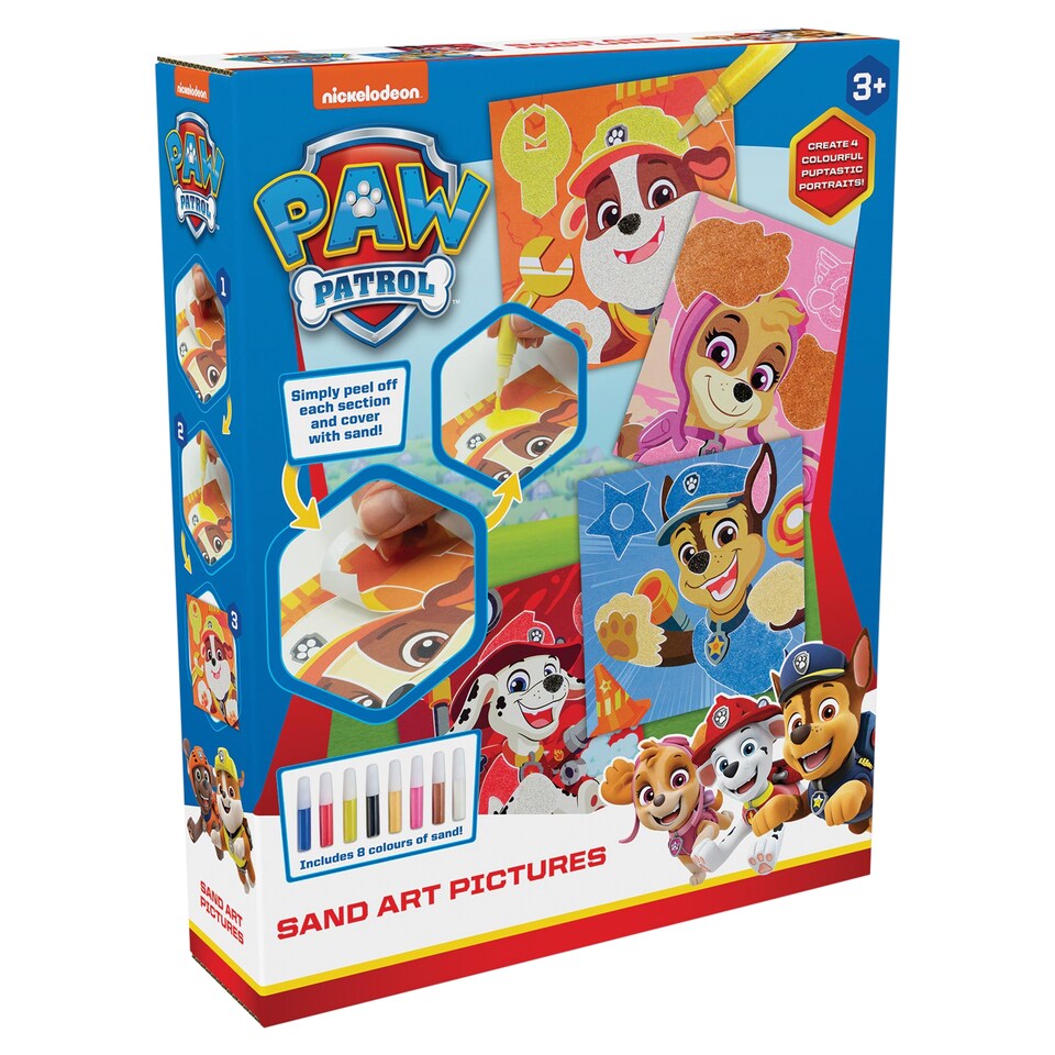 Nickelodeon Paw Patrol homokfestő készlet  1. kép