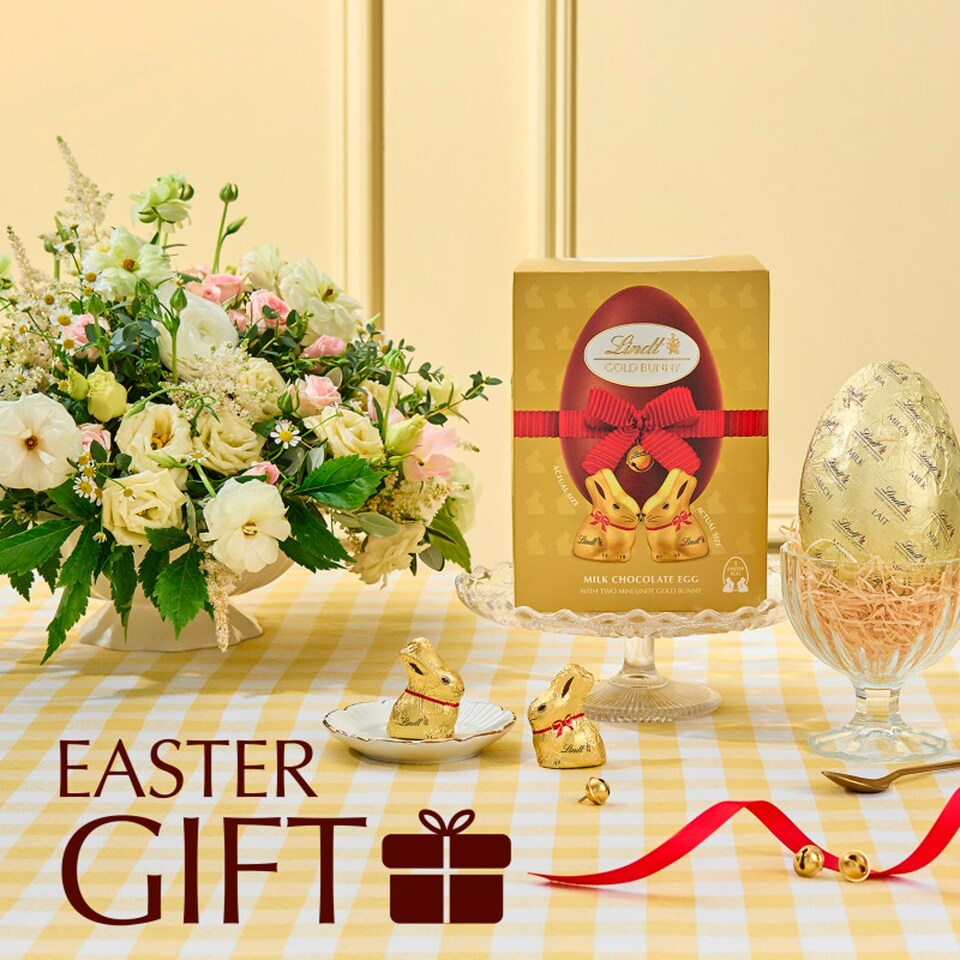 image 1 of Lindt Gold Bunny Milk Chocolate Egg 250g