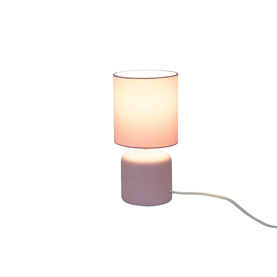 image 1 of F&F Home Pink Lamp