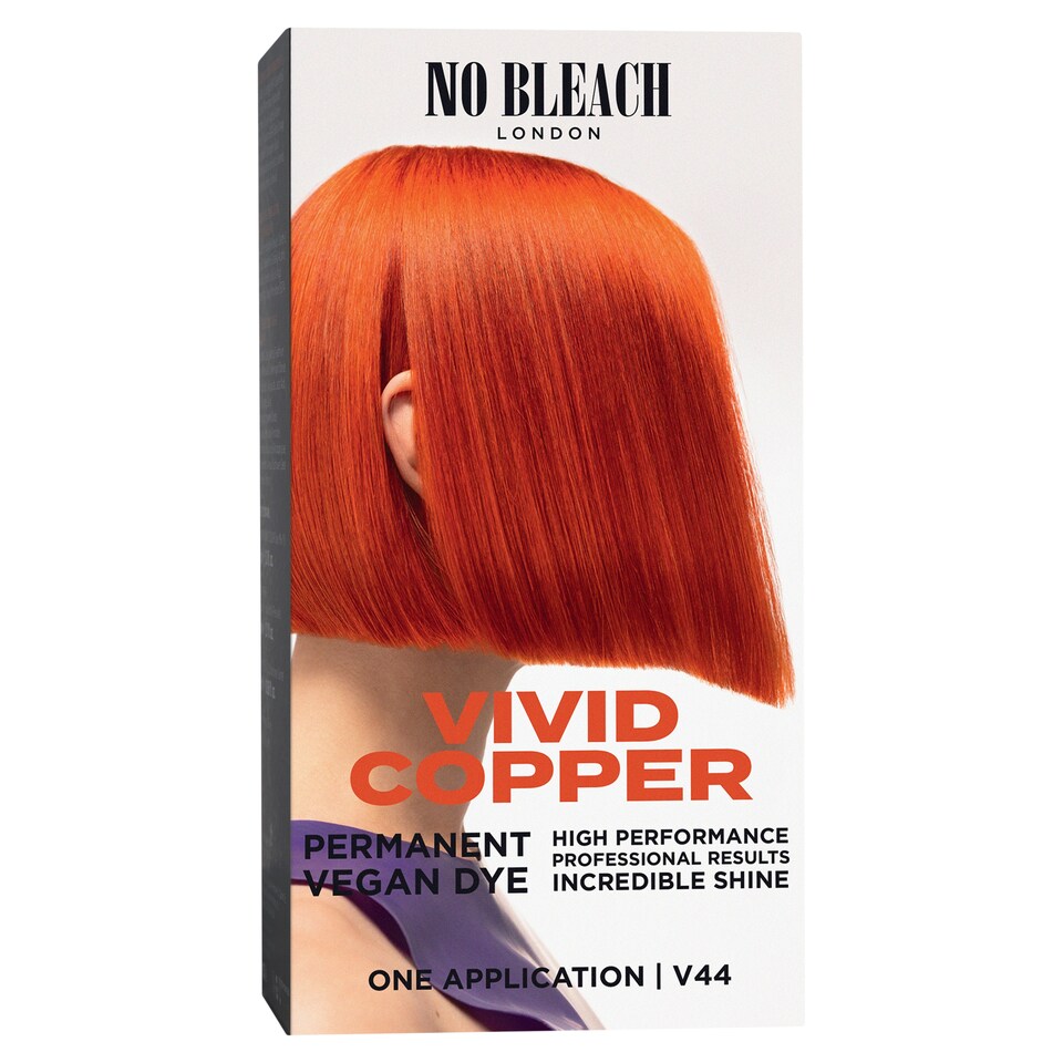 BLEACH LONDON VIVID COPPER PERMANENT HAIR COLOUR KIT