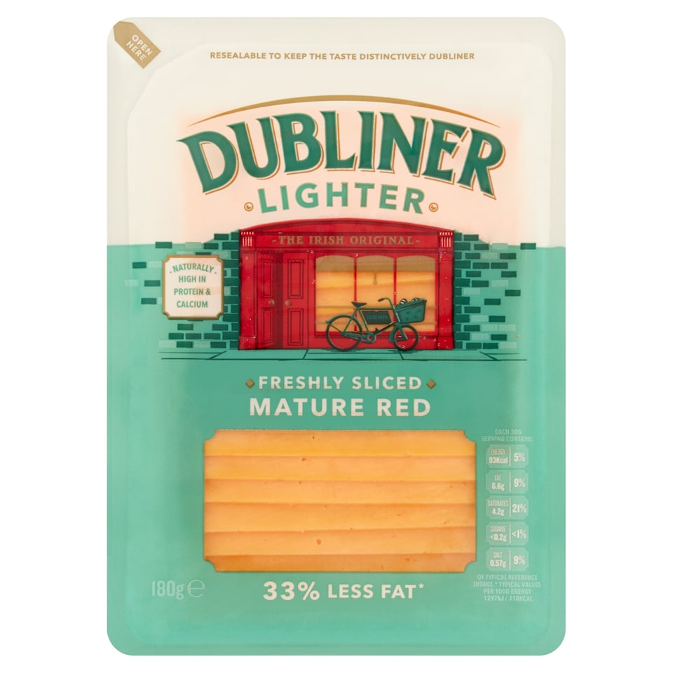 Dubliner Light Red Slices 180G