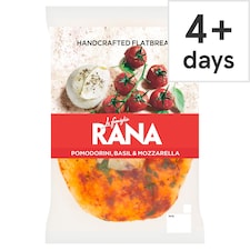 La Famiglia Rana Pomodorini, Basil & Mozzarella Flatbread 205g