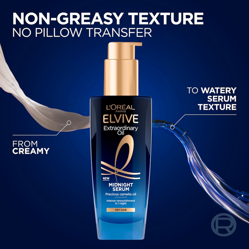 image 1 of L'Oreal Paris Elvive Extraordinary Oil Midnight Serum 100ml