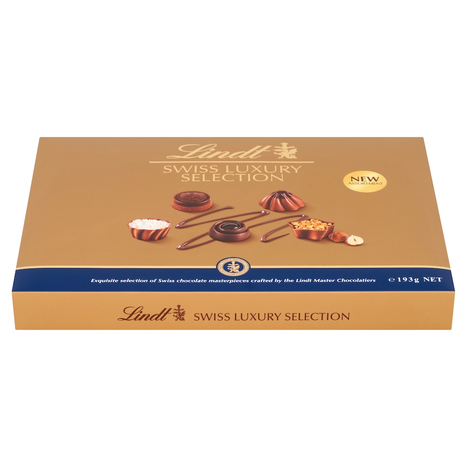 image 1 of Lindt Swiss Luxury Selection Assorted Chocolate Box 193G