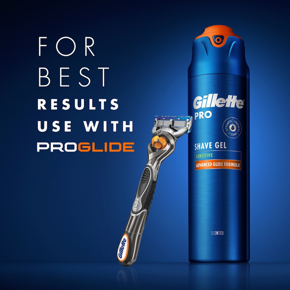 Gillette Proglide Sensitive Shaving Gel 200ml