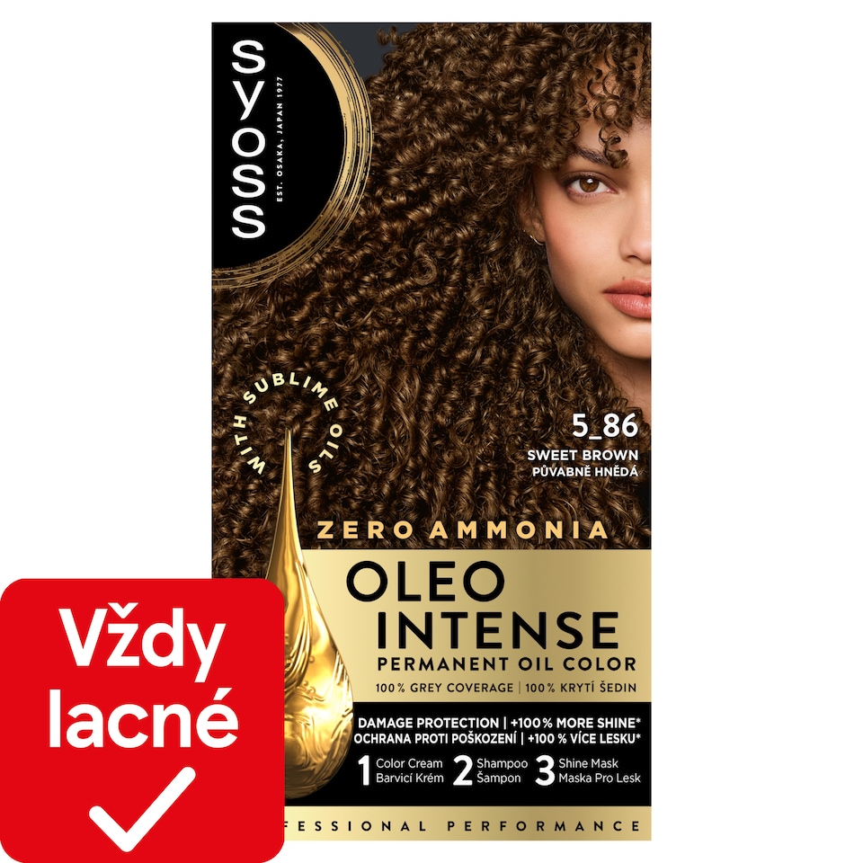 Syoss Oleo Intense 5-86 Sladký hnedý 50 ml